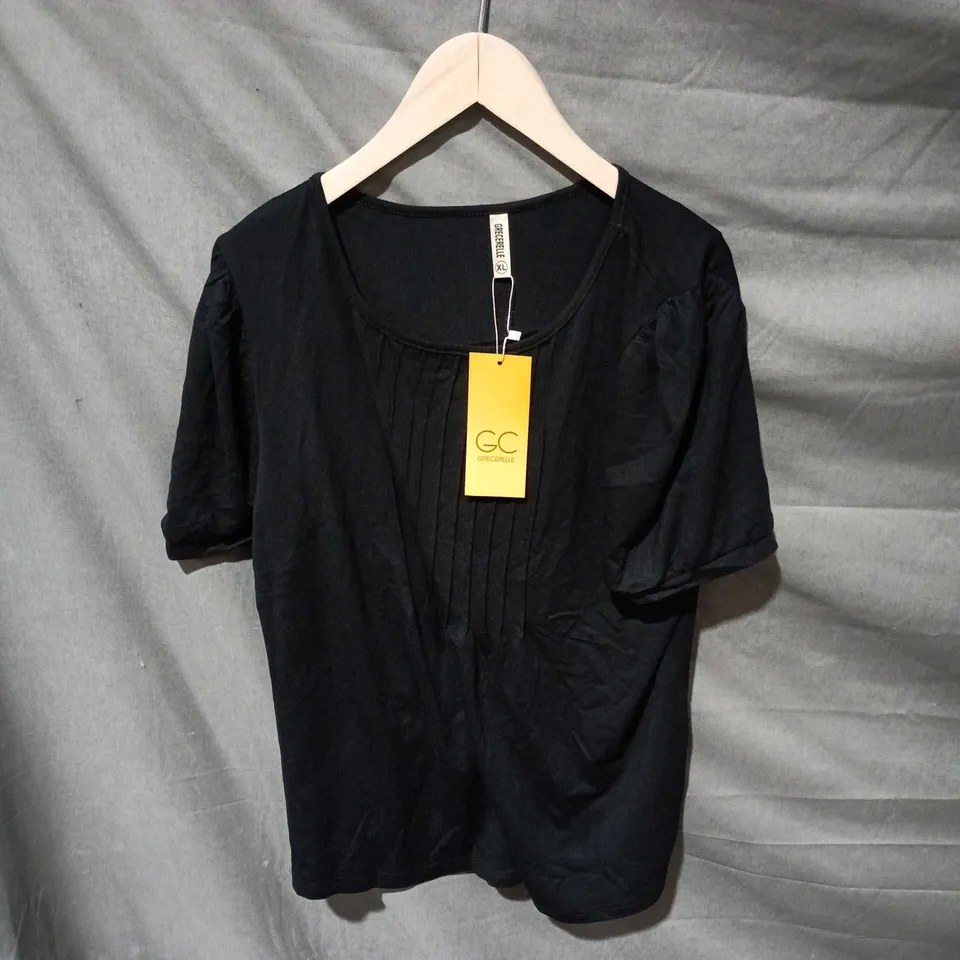 BLACK WOMEN'S BLOUSE – SIZE XL GC BRAND