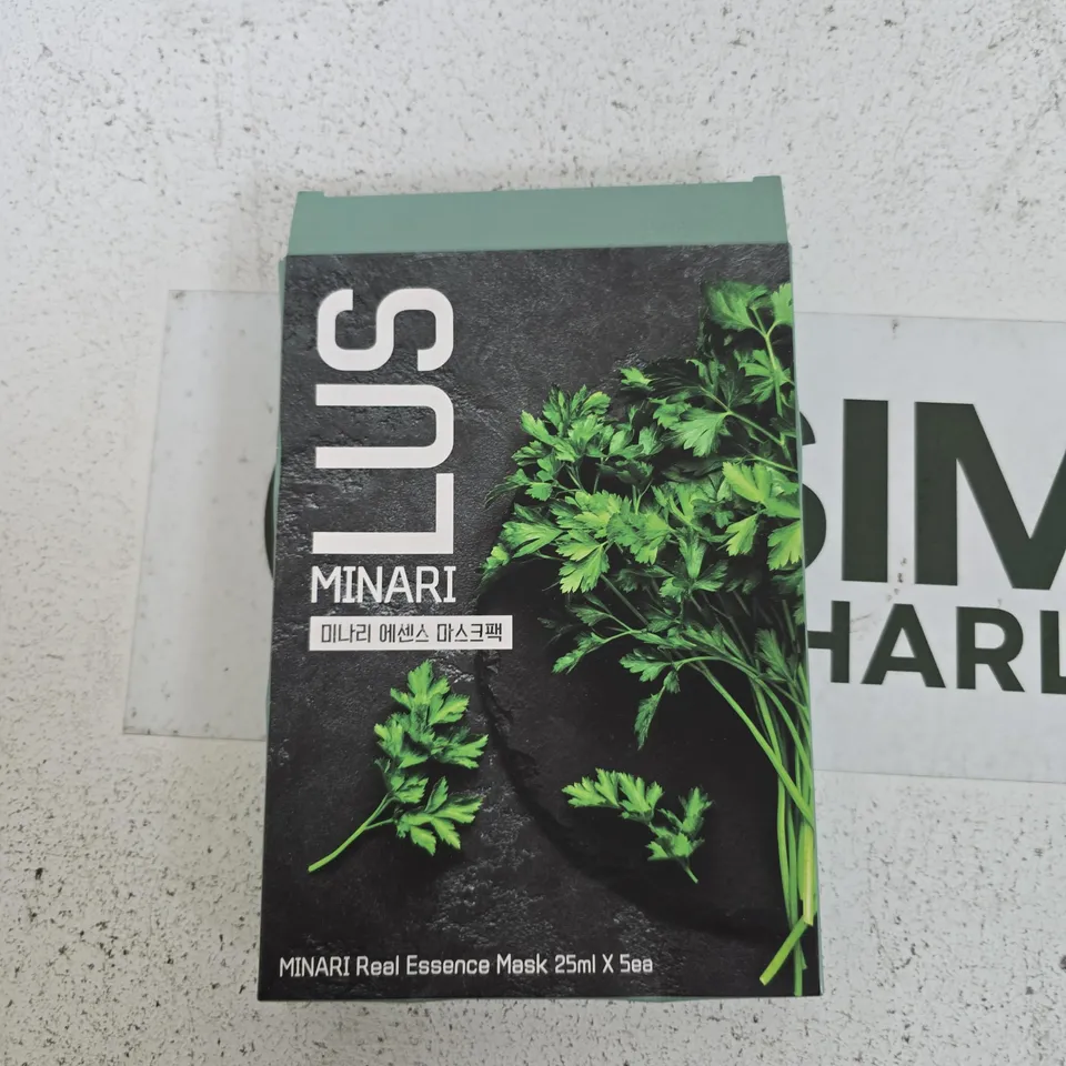 MINARI REAL ESSENCE MASK – 5 X 25ML (LUS JEONJU)