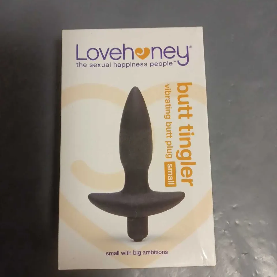 LOVEHONEY BUTT TINGLE VIBRATING BUTT PLUGS