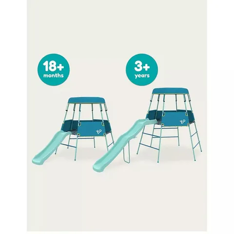 BOXED GROWABLE ADVENTURER METAL CLIMBING FRAME - COLLECTION ONLY