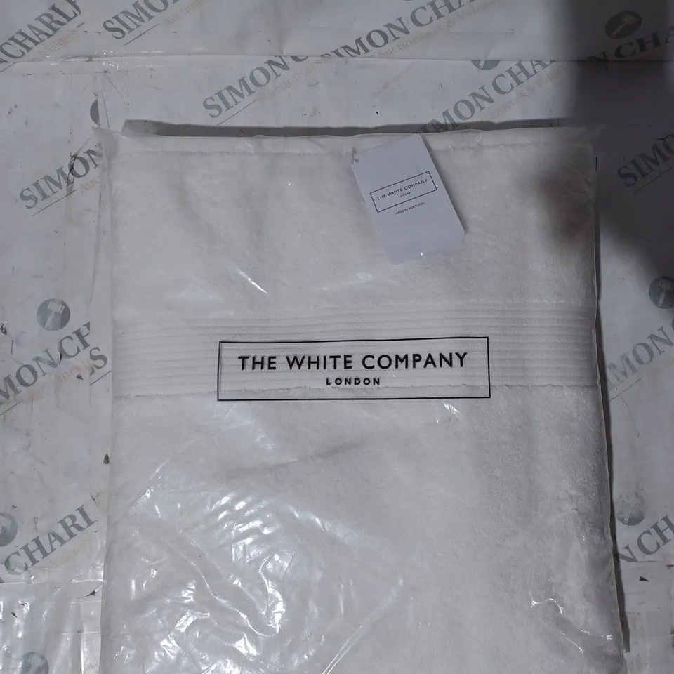 THE WHITE COMPANY LUXURY EGYPTIAN COTTON BATH SHEET IN WHITE