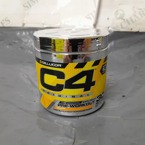 CELLUCOR C4 ORIGINAL PRE-WORKOUT SUPPLEMENT - ORANGE FLAVOUR 198G