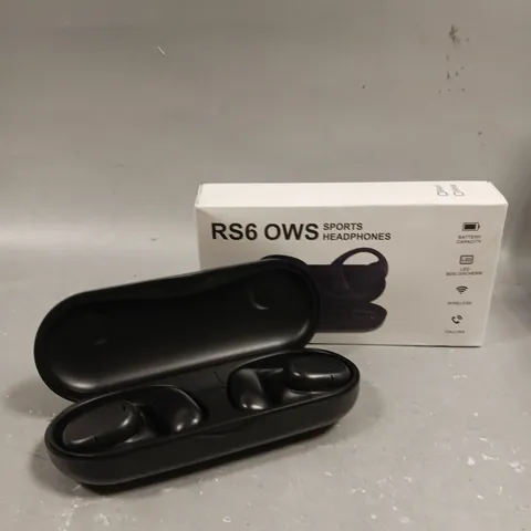 BOXED RS6 OWS SPORTS WIRELESS EARPHONES