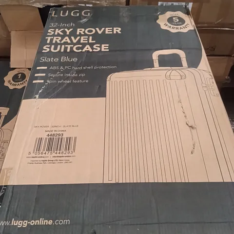  BOXED LUGG TRAVEL SUITCASE