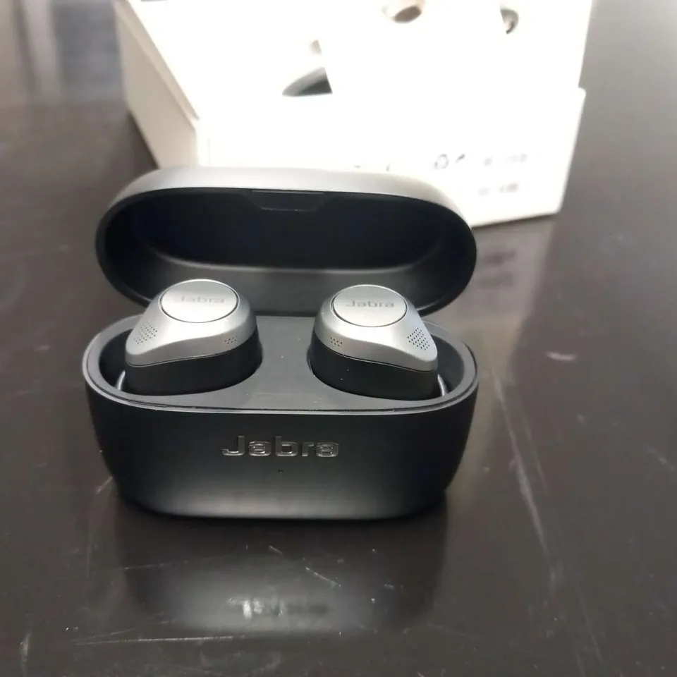 APPROXIMATELY 10 BRAND NEW BOXED JABRA GN ELITE 85T JABRA ADVANCED ACTIVE NOISE CANCELLATION EARBUDS OTE130R