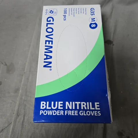 BOX OF APPROXIMATELY 12 ASSORTED HOUSEHOLD ITEMS INCLUDING NITRILE POWDER FREE GLOVES AND THREE SIDED TABLE MIRROR 