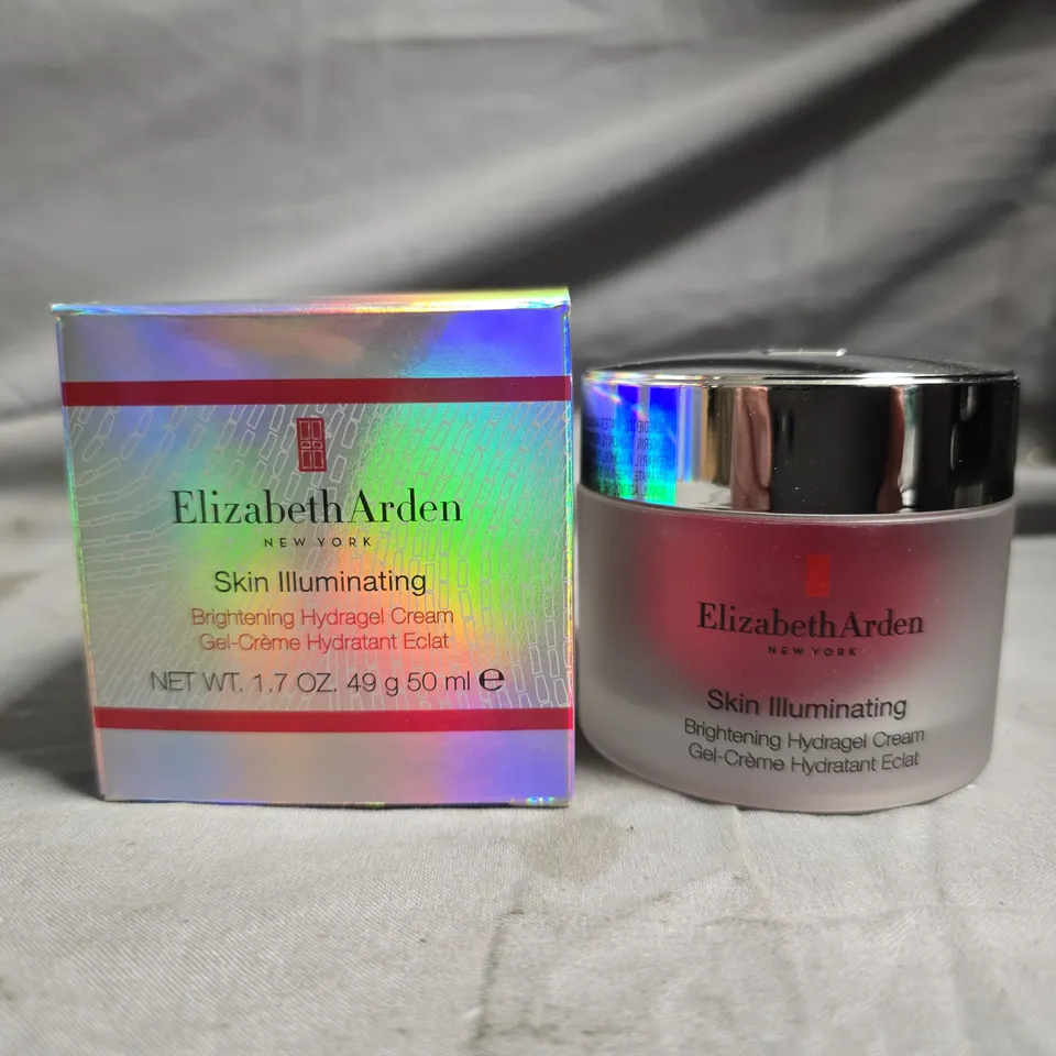 BOX OF 5 ELIZABETH ARDEN SKIN ILLUMINATING BRIGHTENING HYDRAGEL CREAM 50ML 