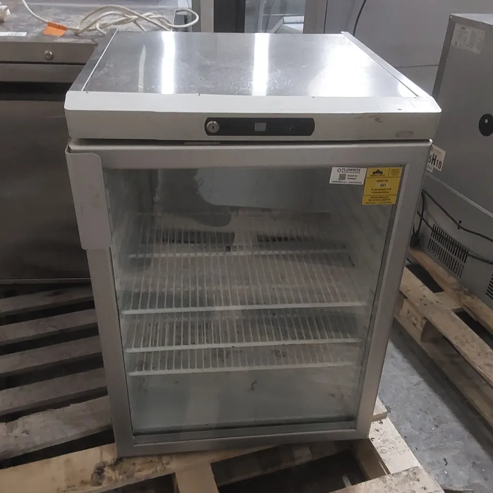 GRAM KG 200 RU H 3W COMMERCIAL GLASS DOOR DISPLAY REFRIGERATOR