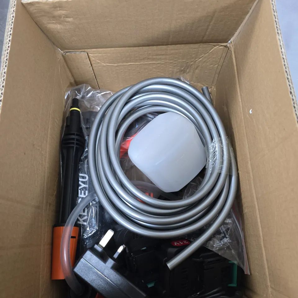 PORTABLE LITHIUM BATTERY CLEANER – BOXED WITH CABLE, ADAPTOR & MANUAL