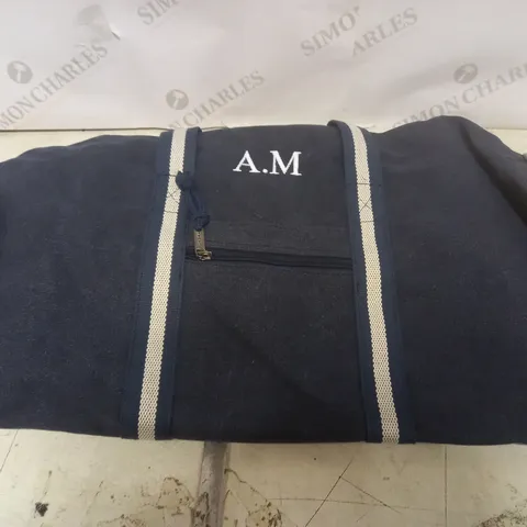 A.M DUFFLE BAG IN NAVY