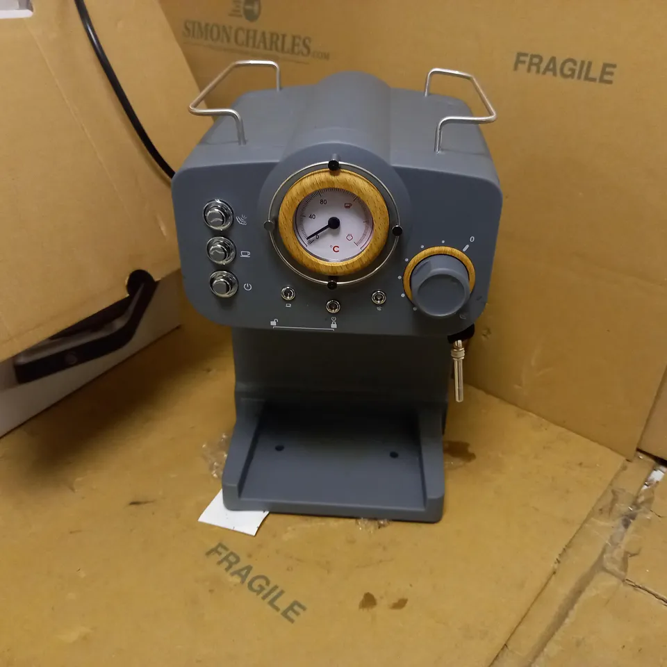 SWAN ESPRESSO COFFEE MAKER - GREY