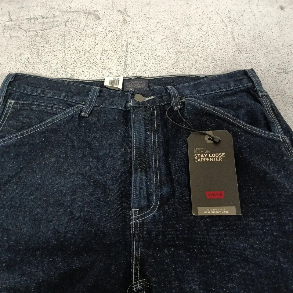 LEVIS STAY LOOSE CARPENTER JEANS - 34 X 32