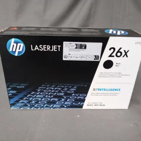 BOXED HP LASERJET 26X BLACK HIGH VOLUME PRINT CARTRIDGE