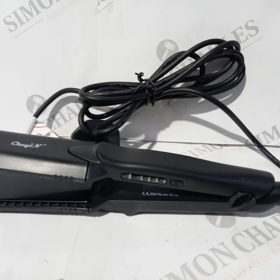 BOXED CKEYIN HS200 HAIR STRAIGHTENER IN BLACK
