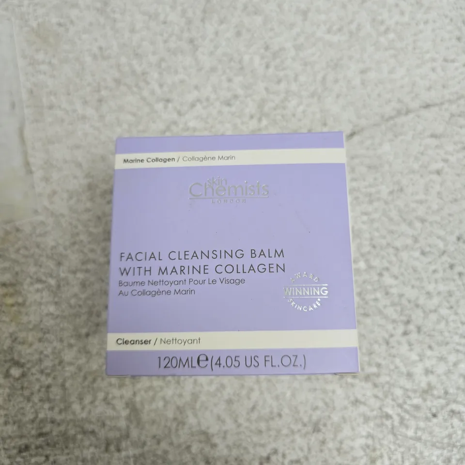 SKINCHEMISTS LONDON FACIAL CLEANSING BALM WITH MARINE COLLAGEN – 120ML