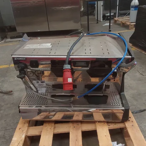 RANCILIO CLASSE 7 2 GROUP COMMERCIAL COFFEE MACHINE WITH ISTEAM