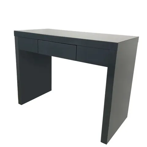 BOXED CHAYNE TABLE PURCHASE DESK/ DRESSING TABLE CHARCOAL