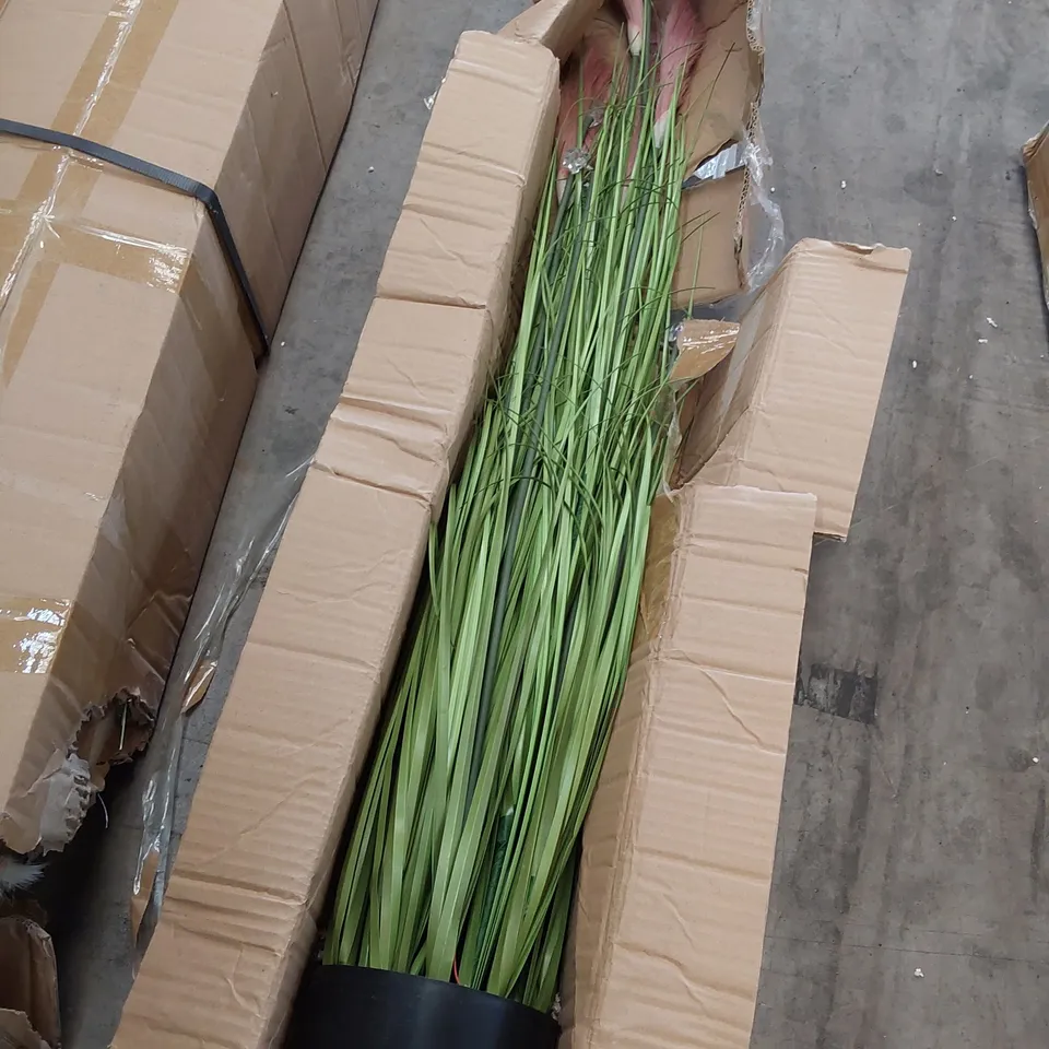 THREE BOXED LED PAMPASS GRASS ARTIFICIAL PLANTS