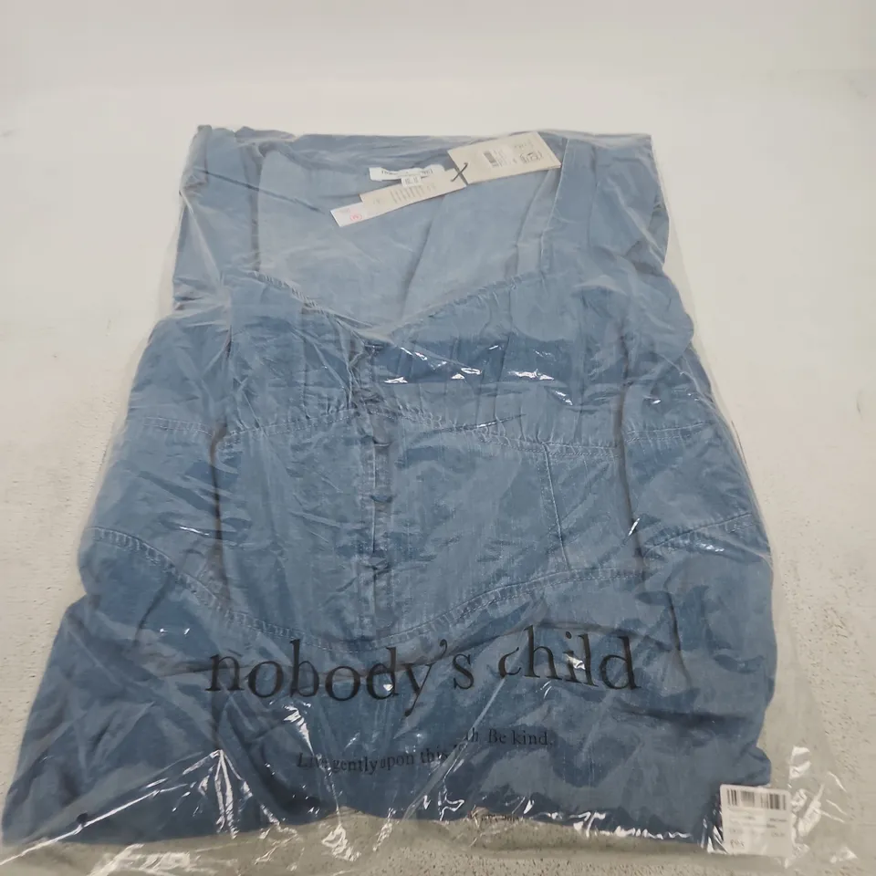 NOBODY'S CHILD BLUE PADDED JACKET – 14