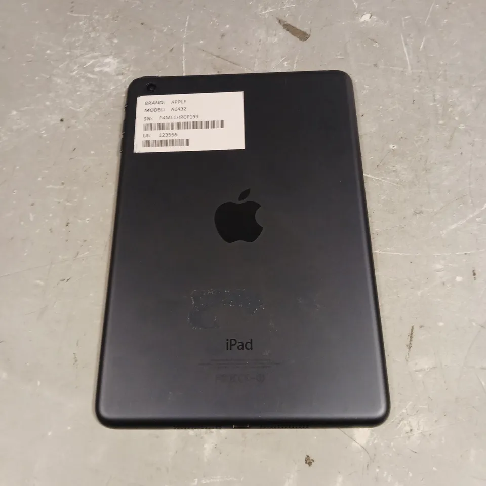 APPLE IPAD MINI 1ST GEN - MODEL A1432