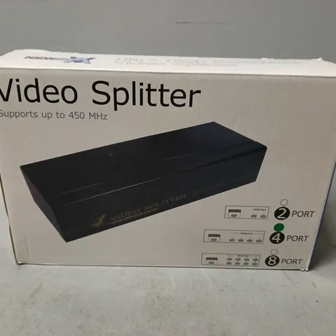 BOXED NEWLINK VIDEO SPLITTER UP TO 450MHZ