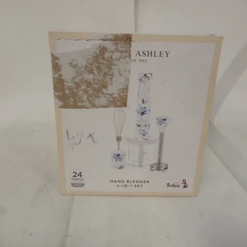 ASHLEY HAND BLENDER 4-IN-1 SET (VQSBH219LACR) β BOXED