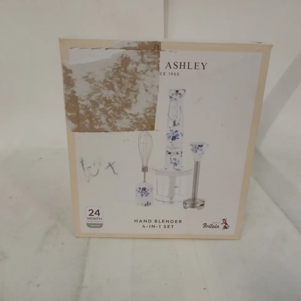 ASHLEY HAND BLENDER 4-IN-1 SET (VQSBH219LACR) – BOXED