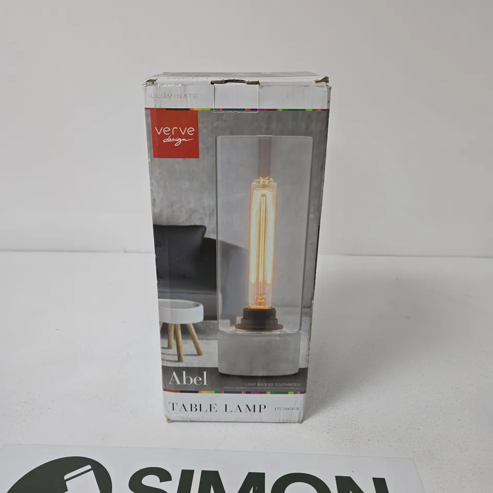 VERVE DESIGN ABEL TABLE LAMP – BOXED