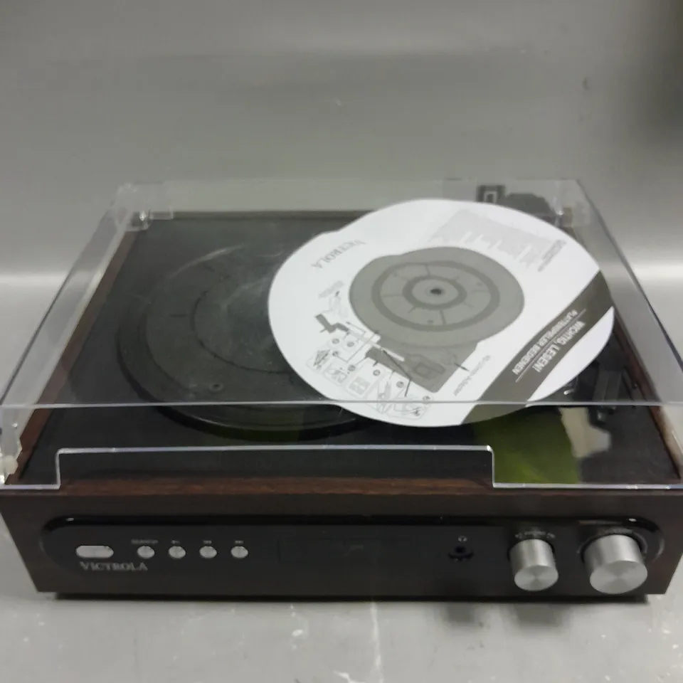 BOXED VICTROLA VTA-65 3-IN-1 TURNTABLE