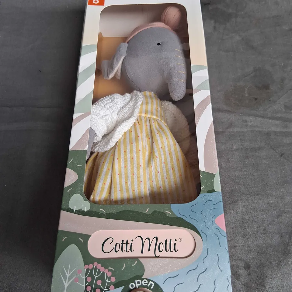 BOXED ORANGE TOYS COTTI MOTTI 