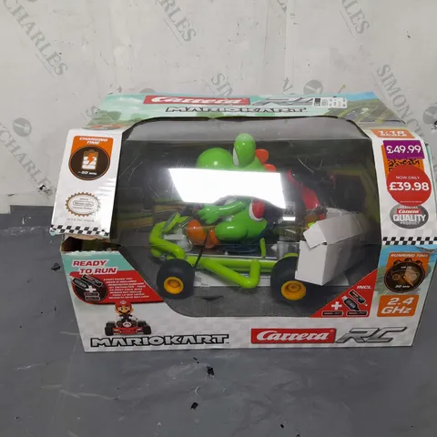 CARRERA RC MARIOKART PIPE CART YOSHI