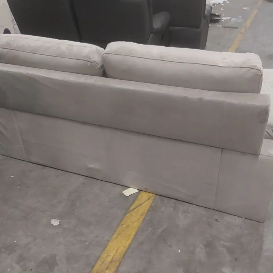 QUALITY DESIGNER 2-SEATER VELVET UPHOLSTERED SOFA