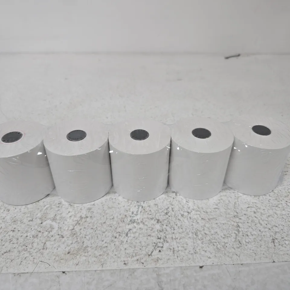 BOX OF APPROX 40 RECEIPT ROLLS