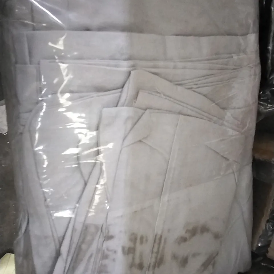 ABANA 144 TC DUVET COVER SET SILVER 