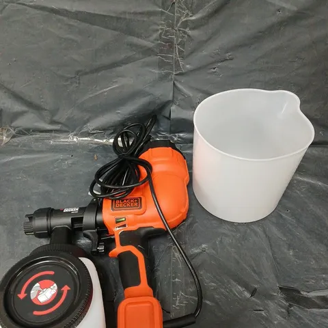 BLACK & DECKER 400W HAND HELD PAINT SPRAYER HVLP200-GB