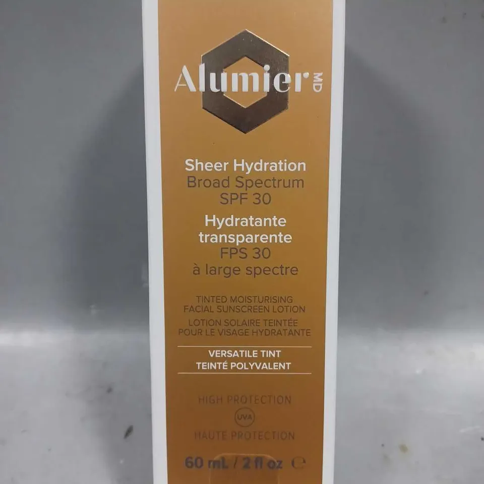 ALUMIER MD SHEER HYDRATION BROAD SPECTRUM TINTED MOISTURIZING SUNSCREEN SPF40 60ML