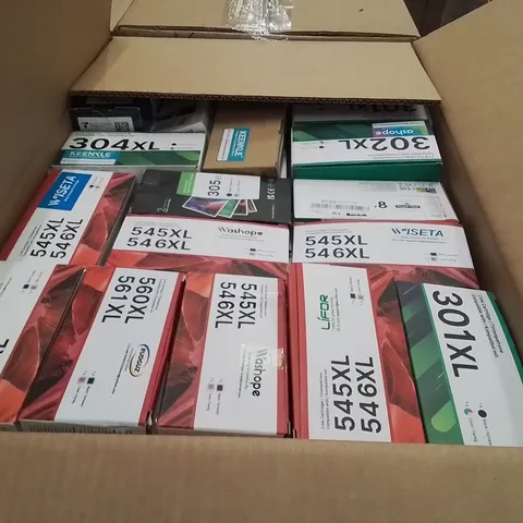 PALLET CONTAINING A LARGE QUANTITY OF INK CARTRIDGES 