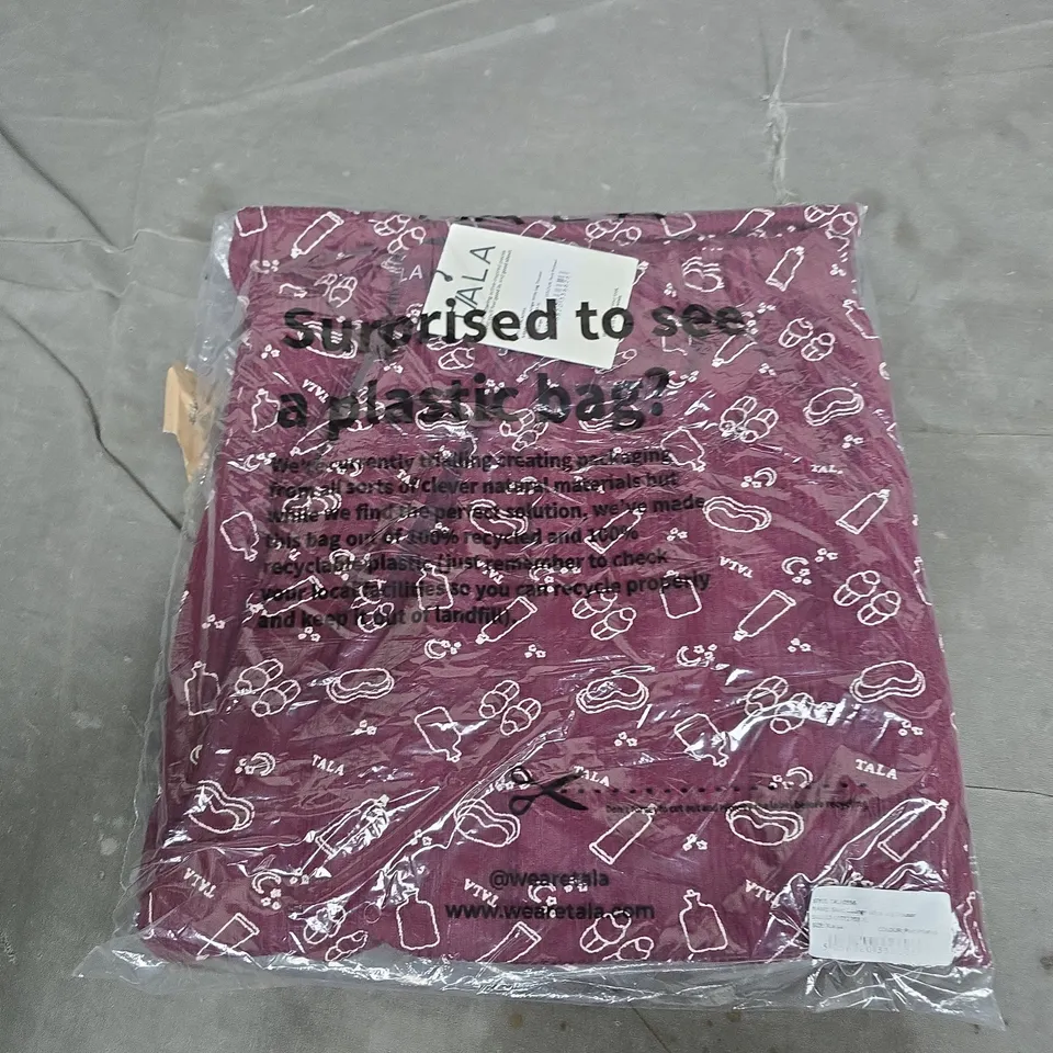 TALA SLEEP LOUNGE WIDE LEG TROUSERS – PORT PRINTED, UK XL