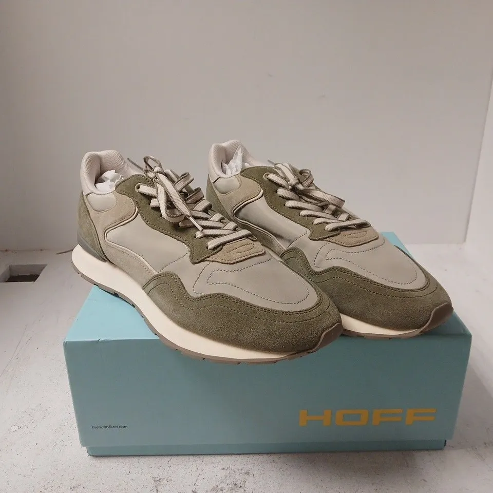 HOFF CITY KHAKI UK 13 TRAINERS 