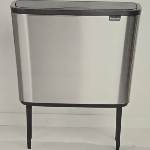 BRABANTIA BO TOUCH BIN WITH 2 INNER BUCKETS 11+23 LITERS