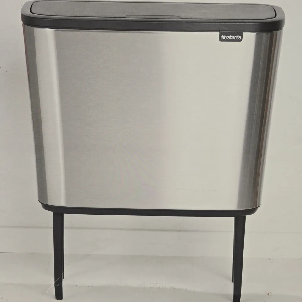 BRABANTIA BO TOUCH BIN WITH 2 INNER BUCKETS 11+23 LITERS RRP £105.99
