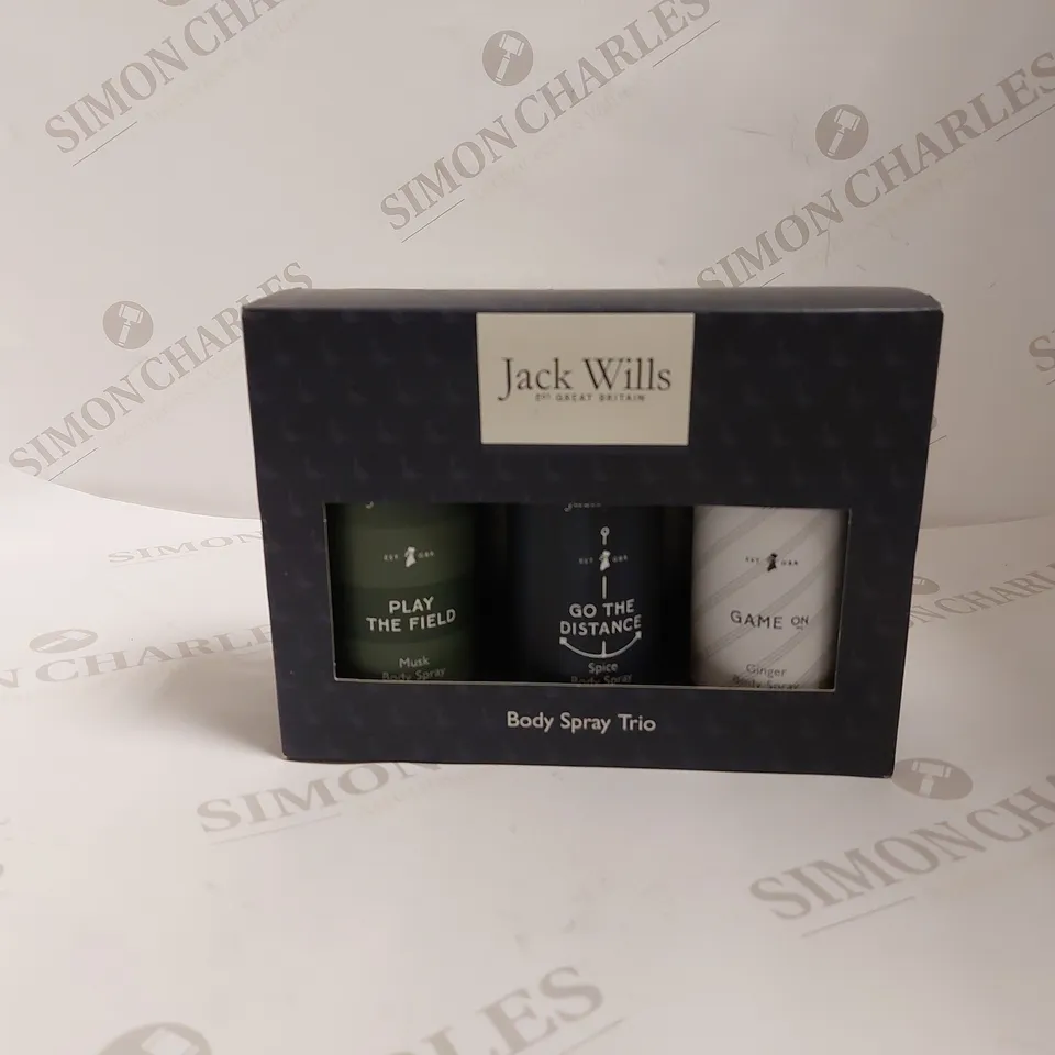 JACK WILLS BODY SPRAY TRIO 