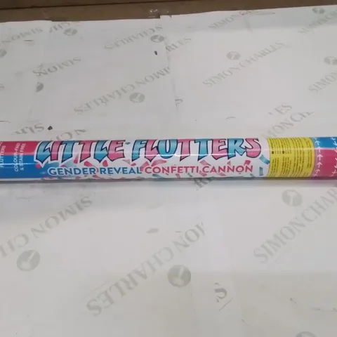 BRAND NEW LITTLE FLUTTERS GENDER REVEAL CONFETTI CANNON -PINK-