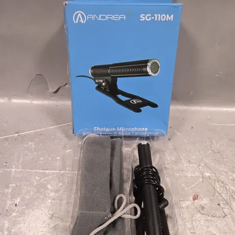BOXED ANDREA SG-110M SHOTGUN MICROPHONE
