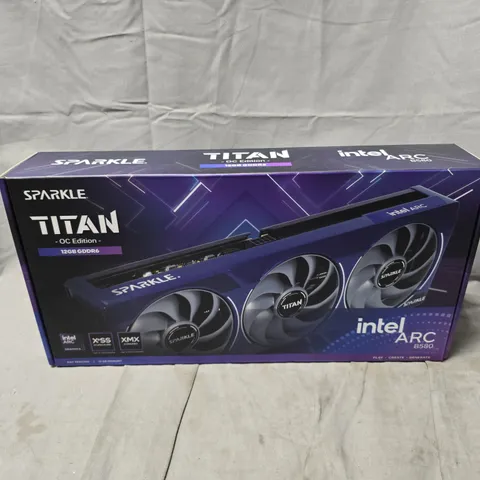 BOXED AND SEALED SPARKLE TITAN OC EDITION INTEK ARC B580