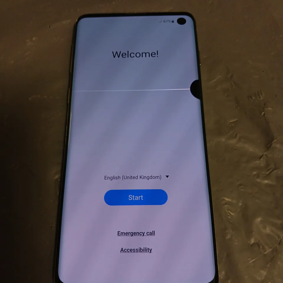 UNBOXED SAMSUNG GALAXY S10 MOBILE PHONE