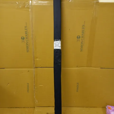 BLACKOUT ROLLER BLIND 120X160 BLACK