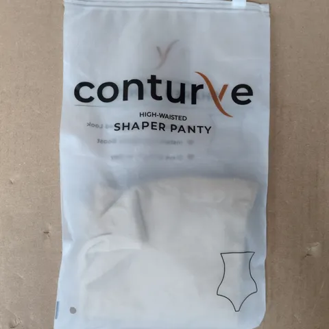 CONTURVE HIGH-WAISTED SHAPER PANTY IN BEIGE SIZE XS/S