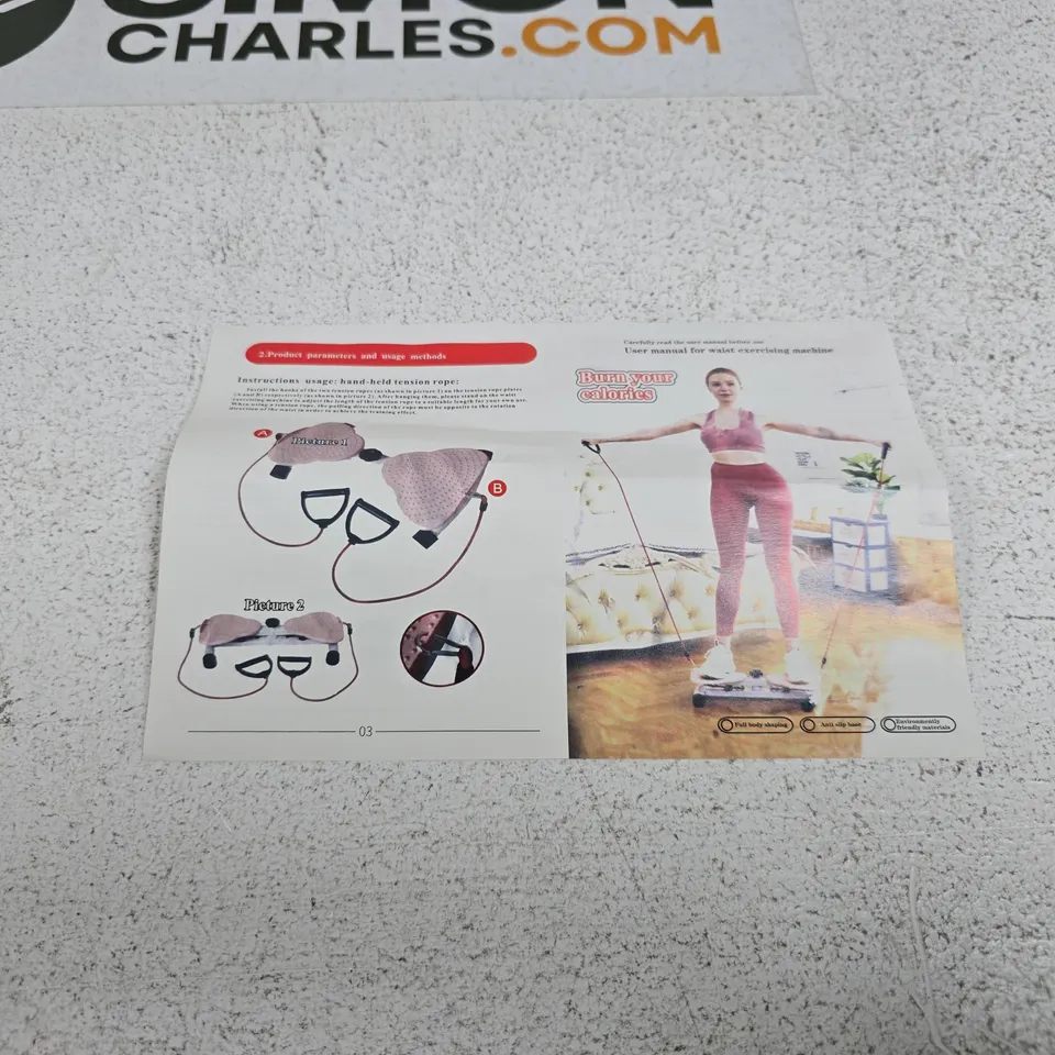 PINK EXERCISE DEVICE BOXED