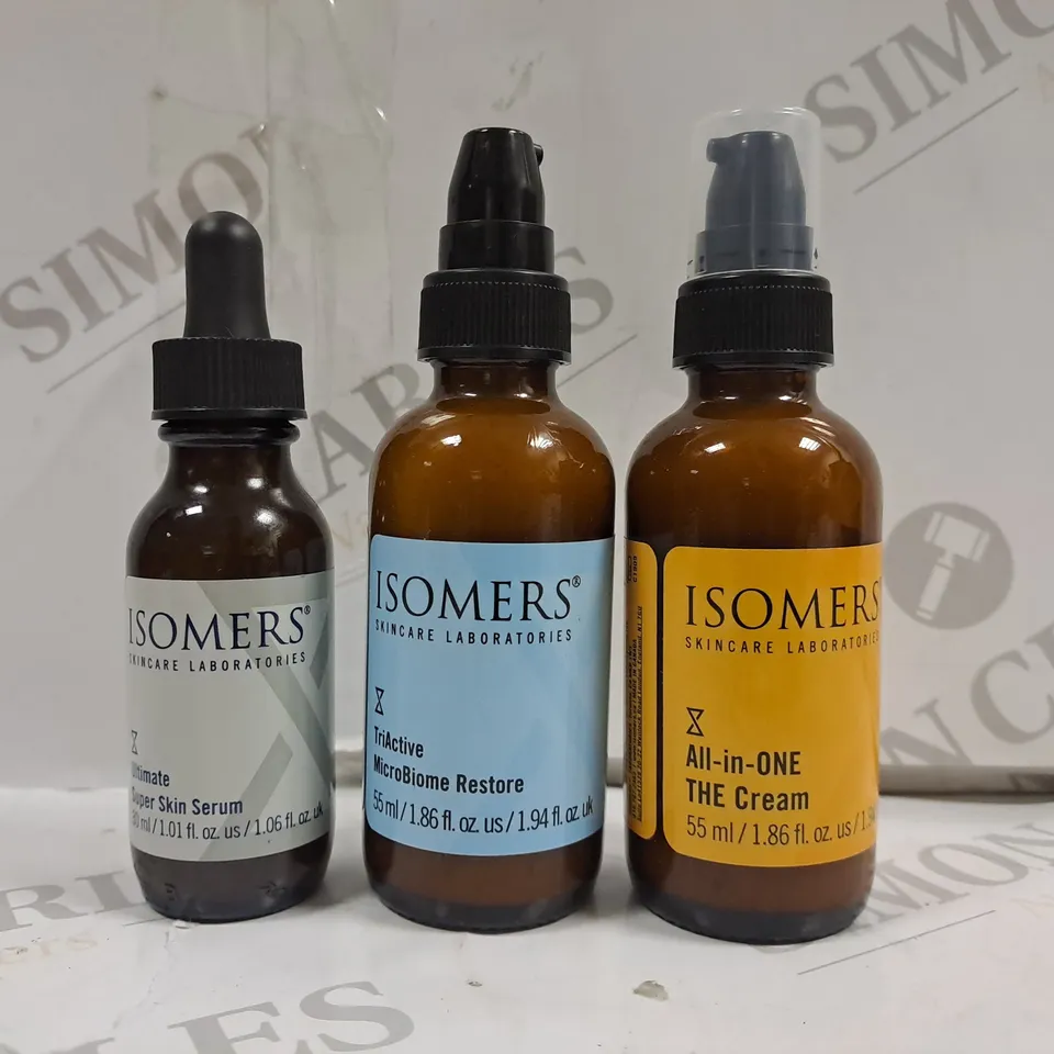 BOXED ISOMERS DE-AGE SUPER SKINCARE COLLECTION